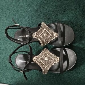 Andrew geller sandals size 8